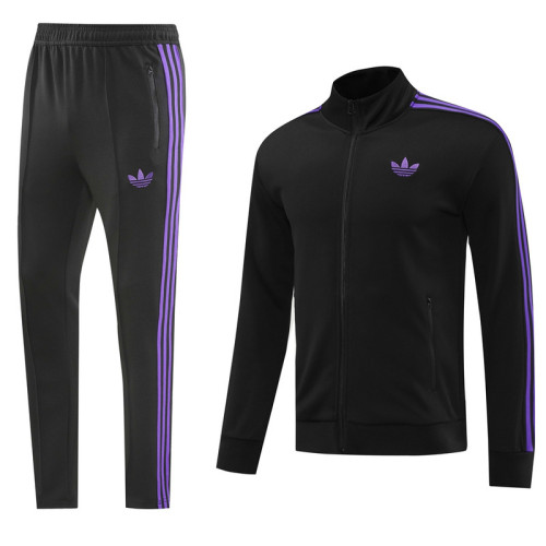AJ19 Black Mens Jacket Suit