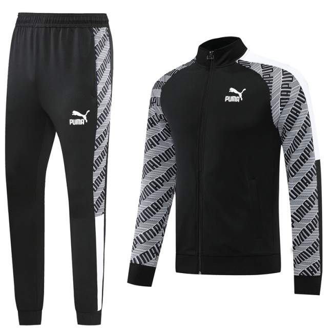 PJ02 Black Mens Jacket Suit