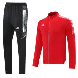 AJ02 Red Mens Jacket Suit