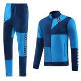 AJ12 Blue Mens Jacket Suit