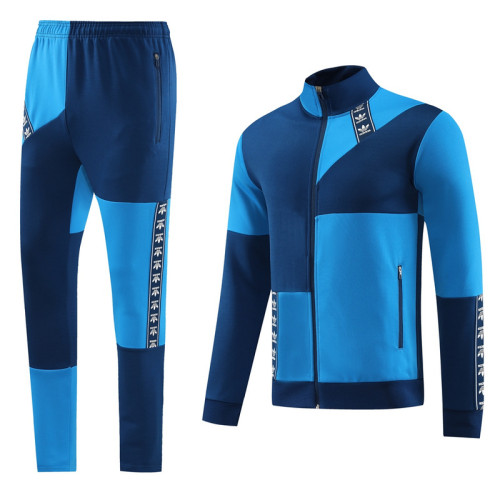 AJ12 Blue Mens Jacket Suit