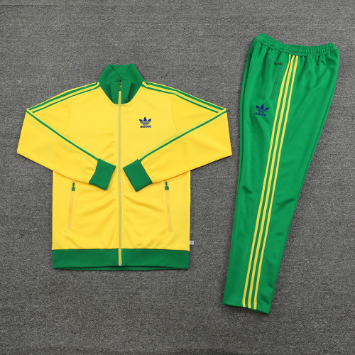 AJ10 Yellow Mens Jacket Suit