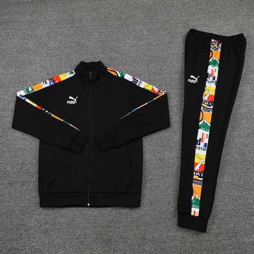 PJ01 Black Mens Jacket Suit