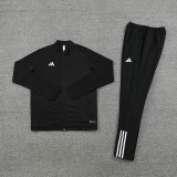AJ07 Black Mens Jacket Suit