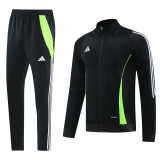 AJ17 Black Grey Mens Jacket Suit