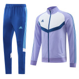 AJ08 Purple Mens Jacket Suit