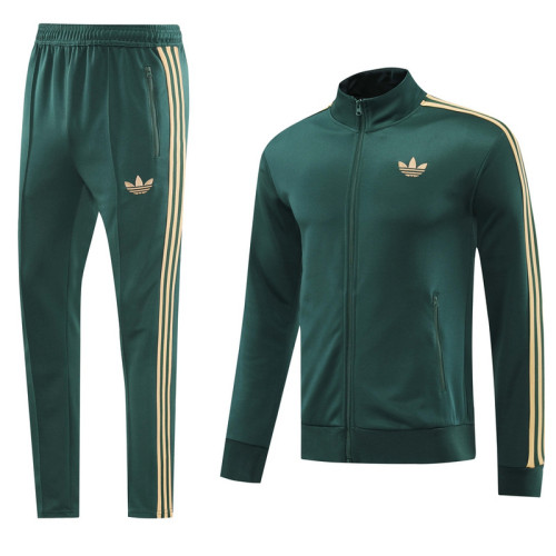 AJ19 Green Mens Jacket Suit