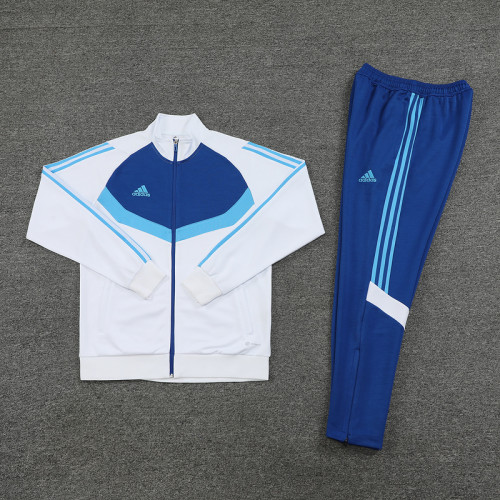 AJ08 White Mens Jacket Suit