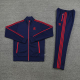 AJ10 Navy Blue Mens Jacket Suit