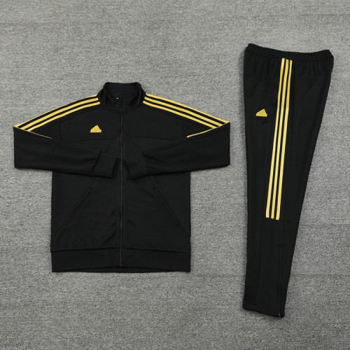 AJ20 Black Mens Jacket Suit