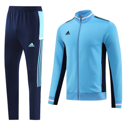 AJ06 Sky Blue Mens Jacket Suit