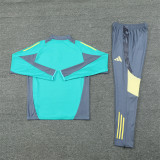 2425 Afc Ajax Green 1/4 Zipper Training Suit