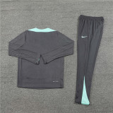 2425 Paris Saint-Germain Light Blue 1/4 Zipper Player Training Suit