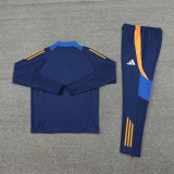 2425 Juventus Navy Blue 1/4 Zipper Training Suit
