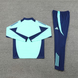 2425 Arsenal Blue 1/4 Zipper Training Suit