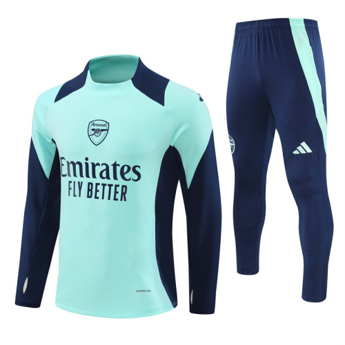 2425 Arsenal Blue 1/4 Zipper Player Training Suit