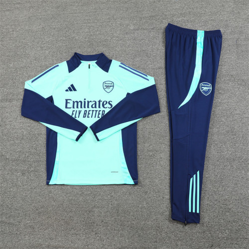 2425 Arsenal Blue 1/4 Zipper Training Suit