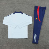2425 Spain Light Blue 1/4 Zipper Training Suit