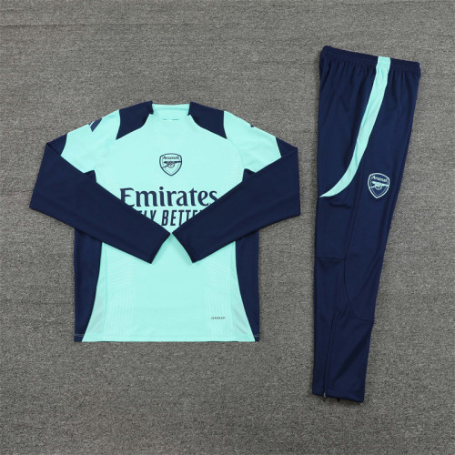 2425 Arsenal Blue 1/4 Zipper Player Training Suit