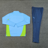 2425 Manchester City Light Blue 1/4 Zipper Training Suit