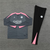 2425 Jordan Psg Dark Grey 1/4 Zipper Player Training Suit