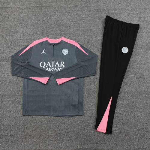 2425 Jordan Psg Dark Grey 1/4 Zipper Player Training Suit