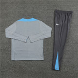 2425 Tottenham Light Grey 1/4 Zipper Player Training Suit