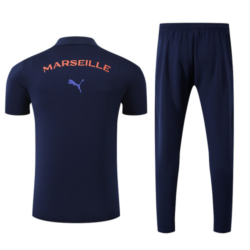 2024-2025 Olympique De Marseille Training Polo Suit