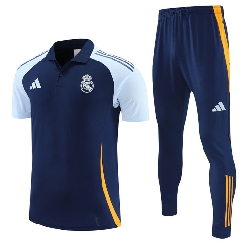2024-2025 Real Madrid Training Polo Suit