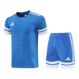 AD10 Royal Blue Mens Short Suit