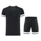 AD10 Black Mens Short Suit