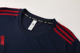 AD10 Navy Blue Mens Short Suit