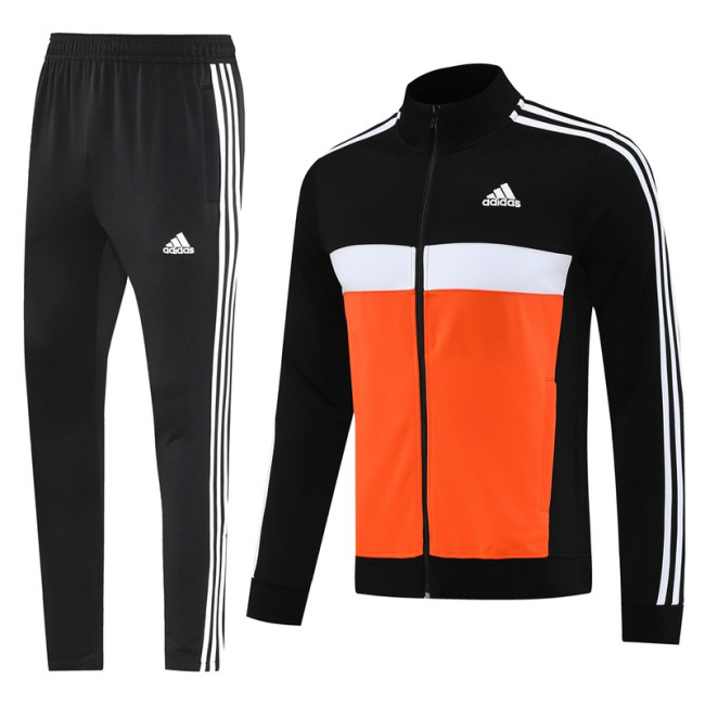 AJ23 Black Orange Mens Jacket Suit