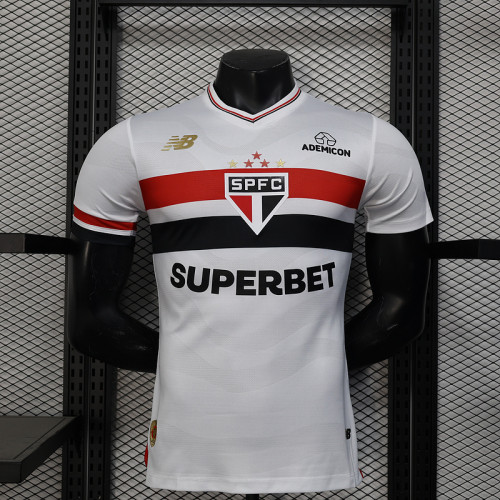 25∕26 Players Sao Paulo home all sponsors S-4XL