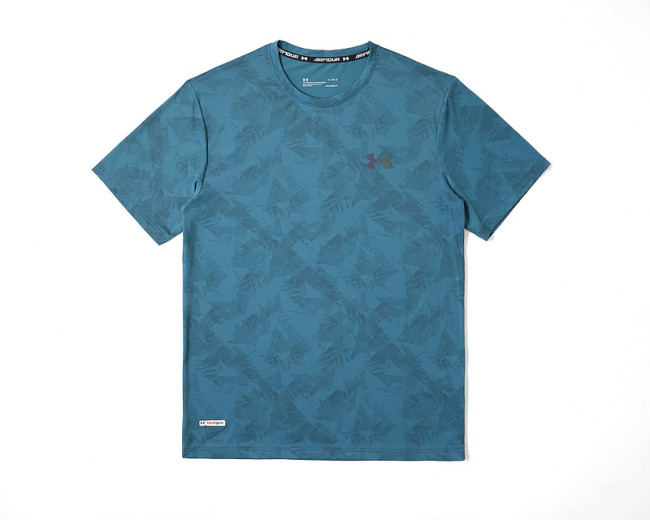 U529# Men Running Short Sleeve Tshirt