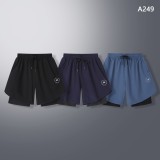 A250# Men Running Double Shorts
