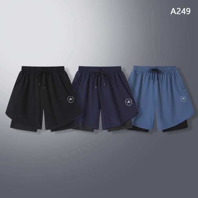A249# Men Running Double Shorts