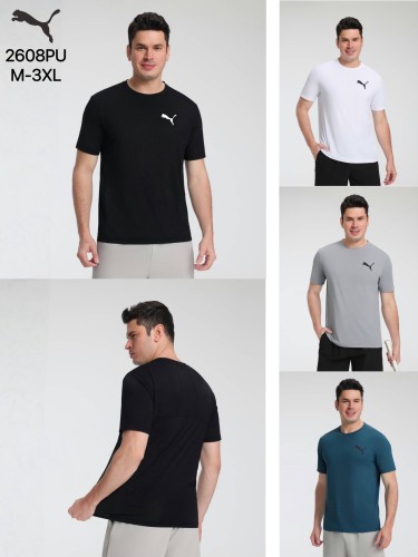 2608PU Men Sport Short Sleeve Tshirt