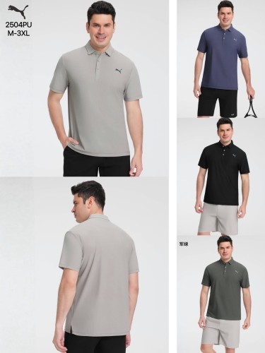 2504PU Men Sport Short Sleeve Tshirt