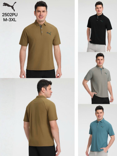 2502PU Men Sport Short Sleeve Tshirt