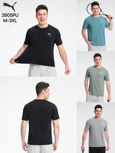 2605PU Men Sport Short Sleeve Tshirt
