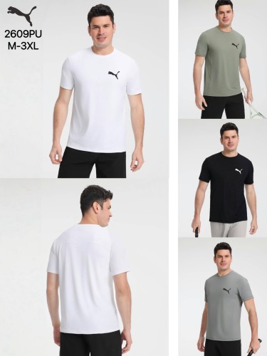 2609PU Men Sport Short Sleeve Tshirt