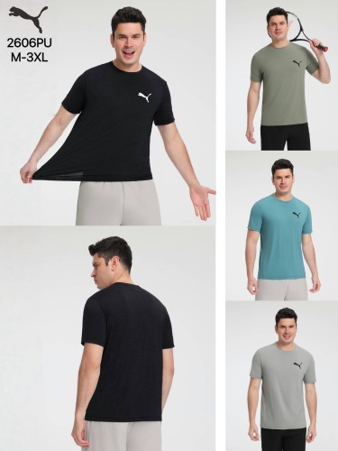 2606PU Men Sport Short Sleeve Tshirt