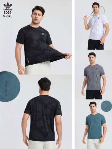 8069 Men Sport Short Sleeve Tshirt