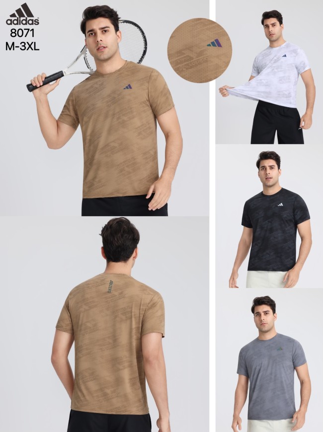 8071 Men Sport Short Sleeve Tshirt