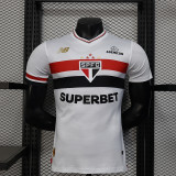 25∕26 Players Sao Paulo home all sponsors S-4XL(EFE8)