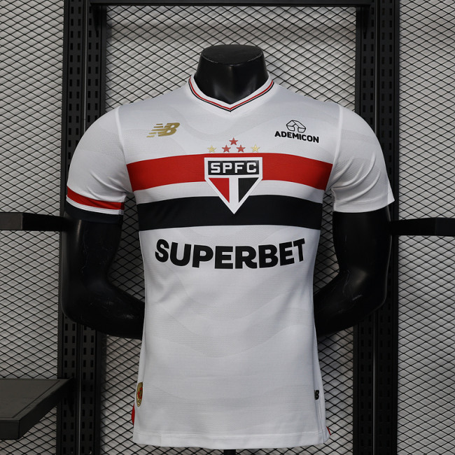 25∕26 Players Sao Paulo home all sponsors S-4XL(EFE8)