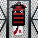 25∕26 kids vest Flamengo home size︰ 16-28(8D1A)