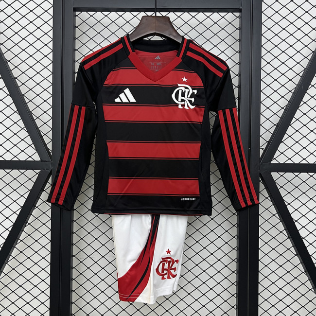 25∕26 kids Flamengo home size︰ 16-28(B0CF)