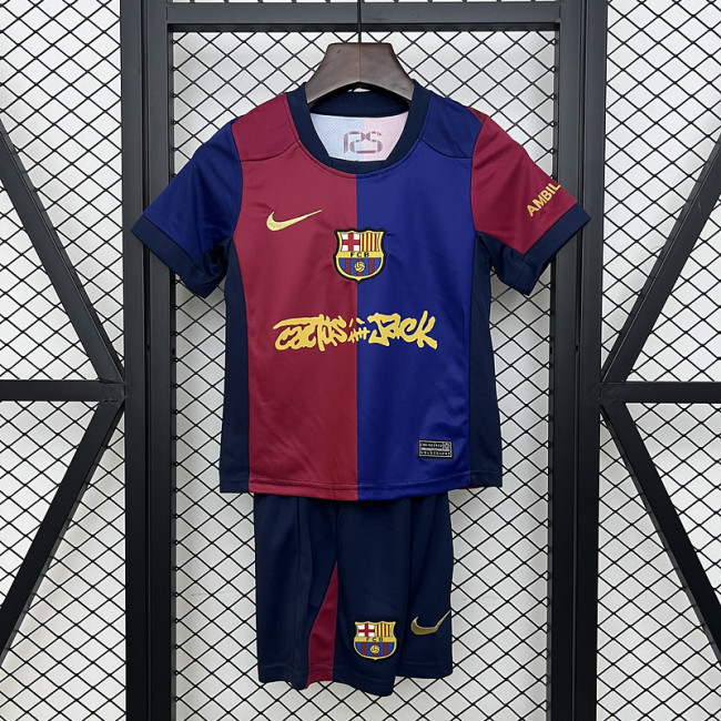 25∕26 kids Barcelona home size︰ 16-28(44A8)
